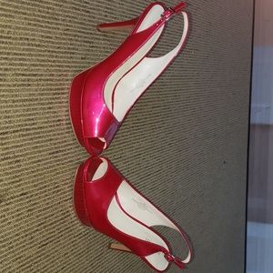Nine West peep toe pumps  - 9 NEW